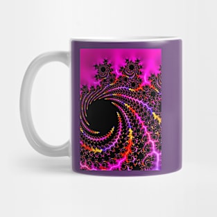 “Fun Fuchsia Fractal” Mug